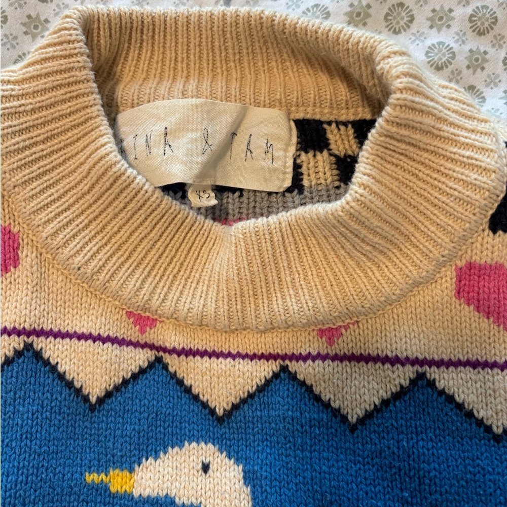 Kina and Tam Duck Goose Sweater - Picture 4 of 8